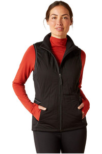 2023 Ariat Womens Full Zip Venture Vest 10046266 - Black